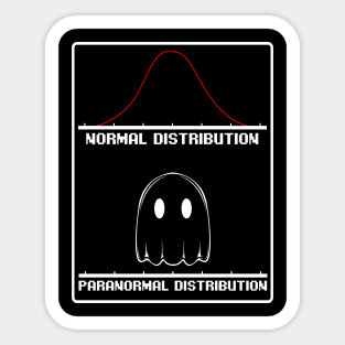 Ghost - Halloween Ghost Paranormal Distribution Sticker